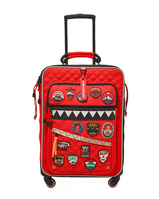 sprayground THE GLOBAL EXPEDITION JETSETTER CARRY-ON LUGGAGE