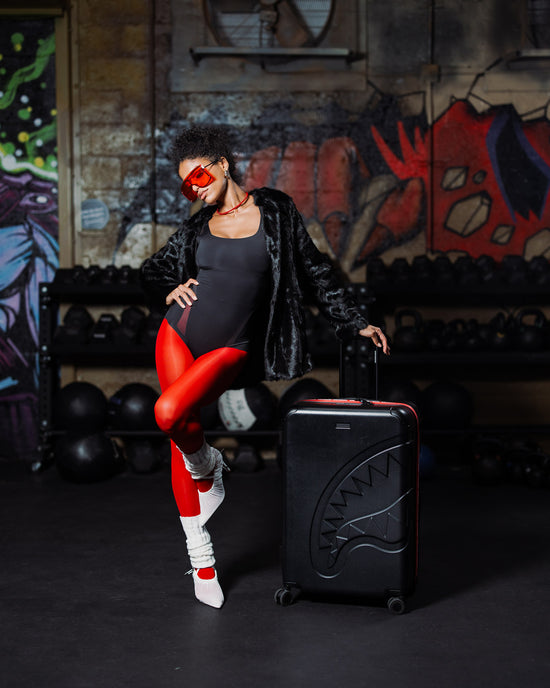 Sprayground THE HERO SHARKITECTURE FULL-SIZE LUGGAGE