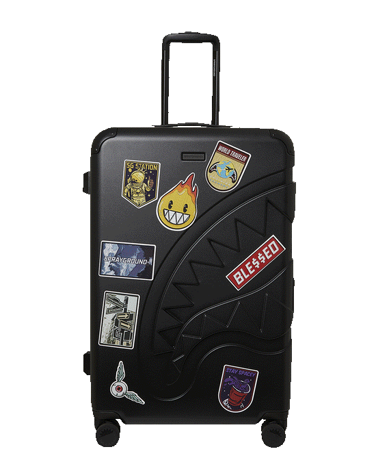 Sprayground THE JOURNEY BEGINS SHARKITECTURE FULL-SIZE LUGGAGE