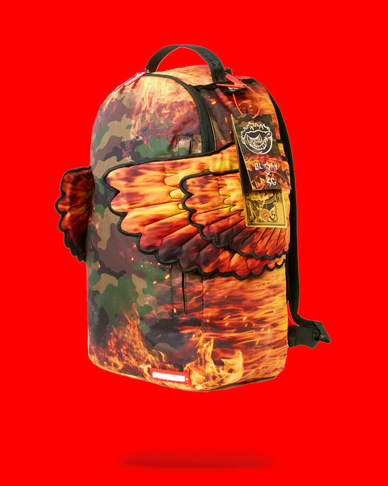 sprayground THE LIL TJAY FALLIN ANGEL 4 WING BACKPACK