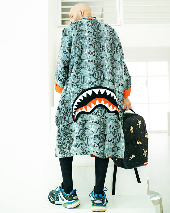 Sprayground THE LOST IN SPACE BACKPACK (10 3D GOLD METAL ASTRONAUTS)