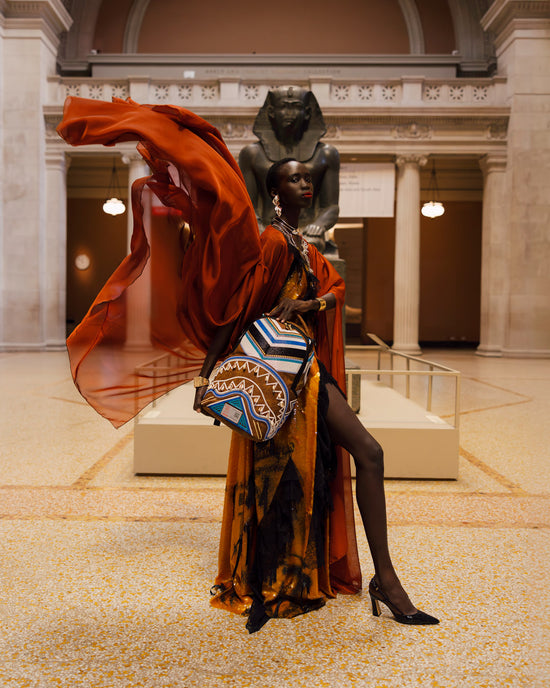 Sprayground THE MET KUBA KINGDOM HEADDRESS BACKPACK