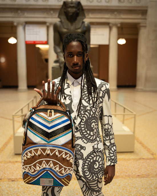 Sprayground THE MET KUBA KINGDOM HEADDRESS BACKPACK