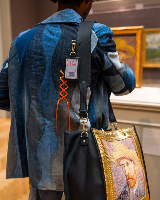 Sprayground THE MET VAN GOGH FRAMED SELF-PORTRAIT TOTE