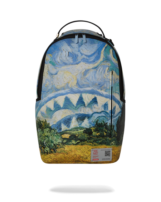sprayground THE MET VAN GOGH WHEAT FIELD WITH CYPRESSES BACKPACK
