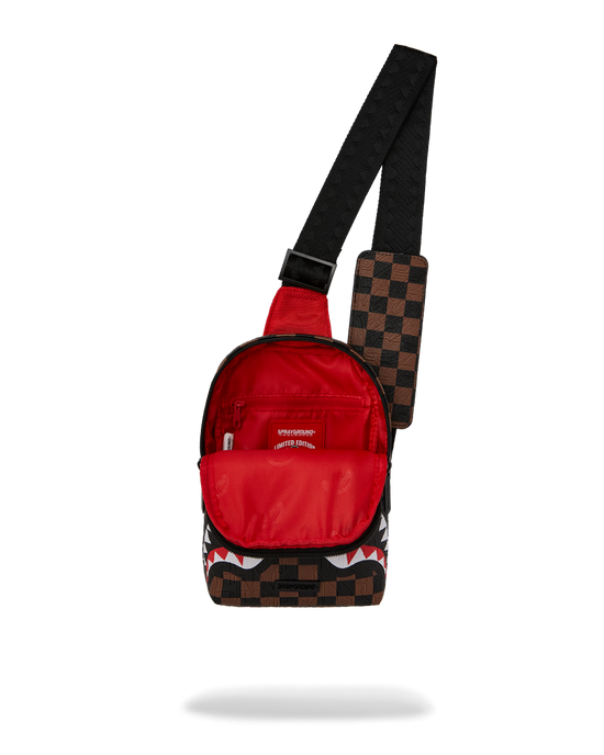 Sprayground THE PRIVATE JET SHARK CLUB BACKPACK SLING