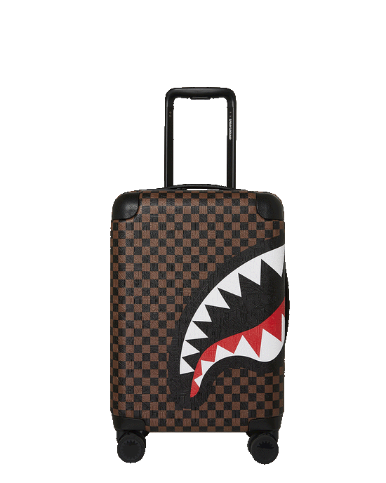 sprayground THE PRIVATE JET SHARK CLUB CARRY-ON LUGGAGE