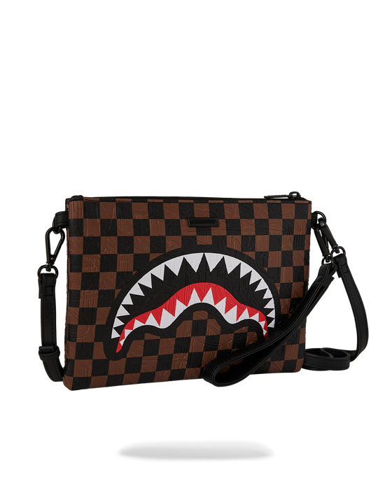 Sprayground THE PRIVATE JET SHARK CLUB CROSSOVER CLUTCH