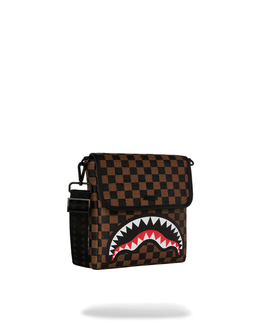 Sprayground THE PRIVATE JET SHARK CLUB MESSENGER SLING