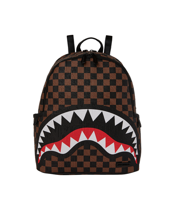sprayground THE PRIVATE JET SHARK CLUB SAVAGE BACKPACK