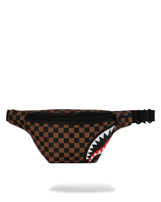 sprayground THE PRIVATE JET SHARK CLUB SAVVY CROSSBODY
