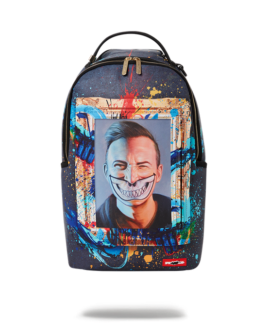 sprayground THE RARE DBD GRIN SHARK PORTRAIT BY RON ENGLISH- SUPER LIMITED EDITION