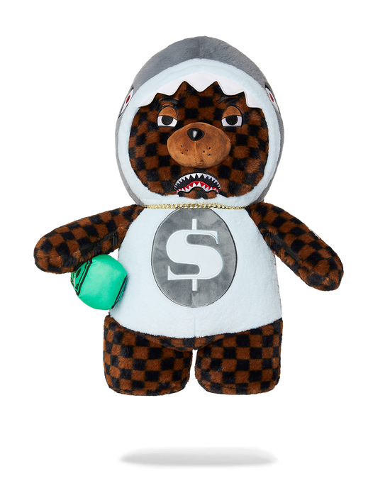 sprayground THE RIZZLER MONEYBEAR TEDDYBEAR BACKPACK
