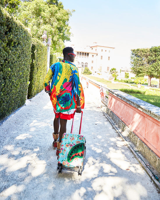 Sprayground THE SANCTUARY SHARKNAUTICS HARDSHELL CARRY-ON LUGGAGE