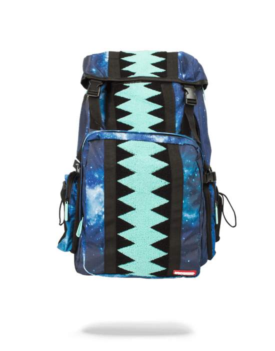 sprayground TIFF GALAXY VERTICAL SHARKMOUTH TOP GEAR