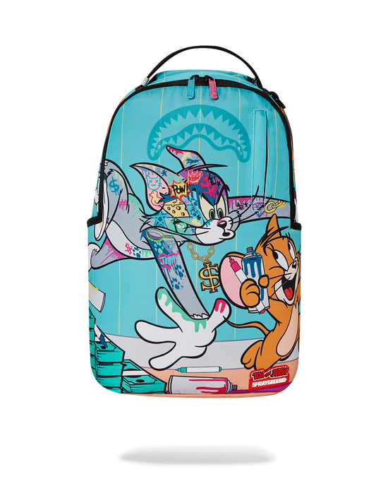 sprayground TOM & JERRY CAN'T CATCH ME DLXSR BACKPACK