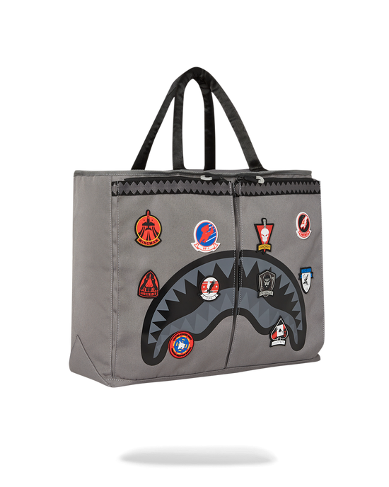 Sprayground TOP GUN FLIGHT CREW OFFICIAL COLLAB PILOT TOTE