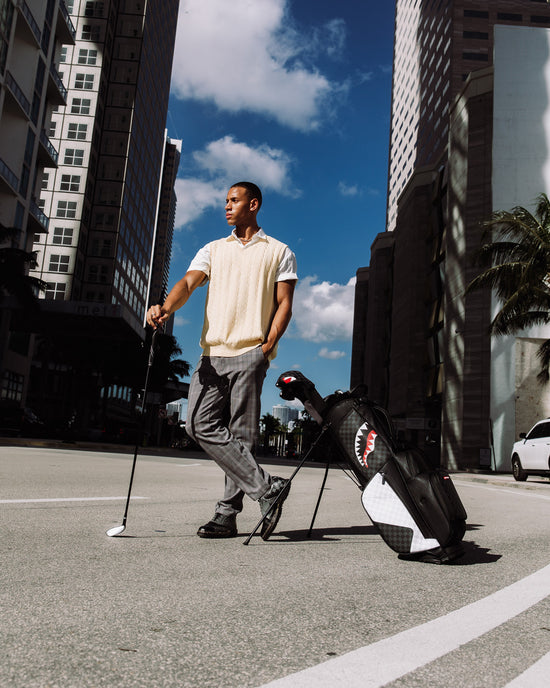 Sprayground TRIPLE DECKER HEIR TO THE THRONE PRO GOLF BAG