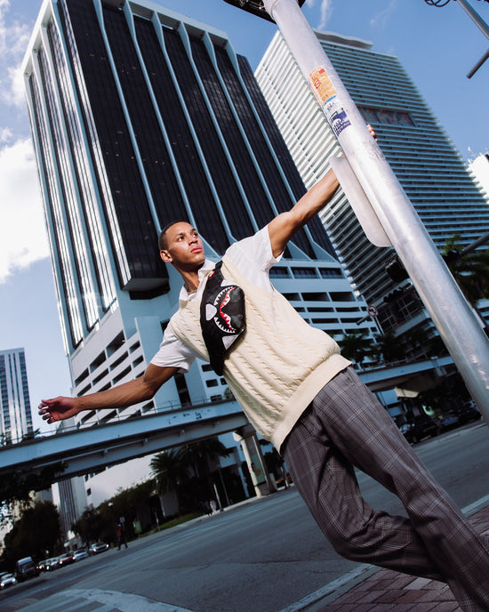 Sprayground TRIPLE DECKER HEIR TO THE THRONE SAVVY CROSSBODY