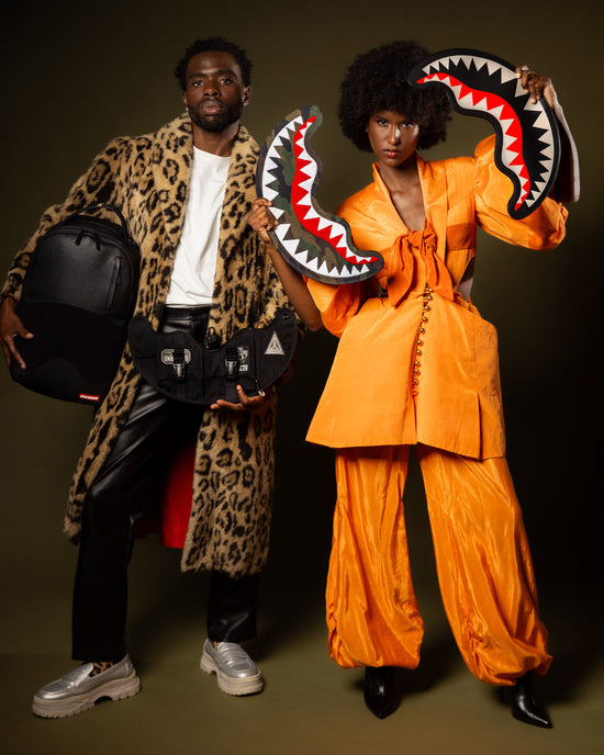 Sprayground VELCRO SHARK - 3 INTERCHANGEABLE SHARKS BACKPACK (DLXV)