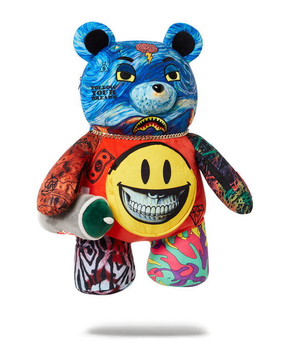 Sprayground VILLAIN MONEY BEAR TEDDYBEAR RON ENGLISH EDITION BACKPACK