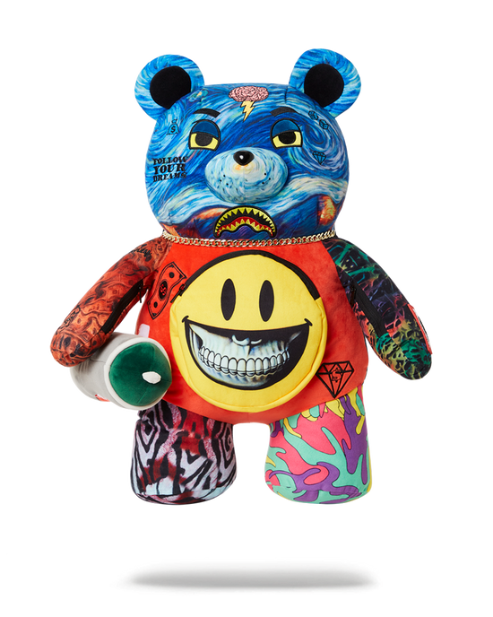 Sprayground VILLAIN MONEY BEAR TEDDYBEAR RON ENGLISH EDITION BACKPACK