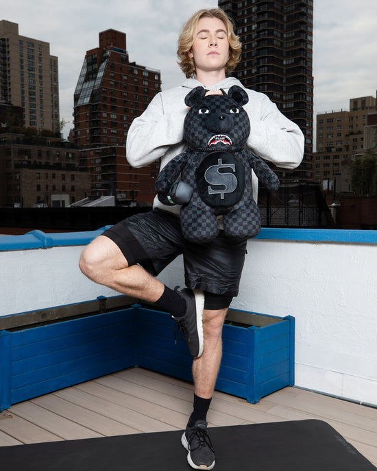 Sprayground 'WHAT THE BEEP' SHARK MONEYBEAR TEDDYBEAR BACKPACK