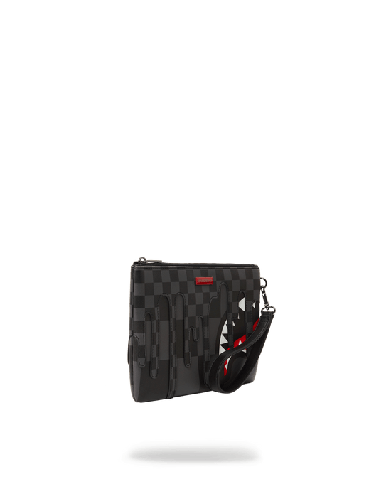 Sprayground XTC GREY SHARKS IN PARIS CROSSOVER CLUTCH