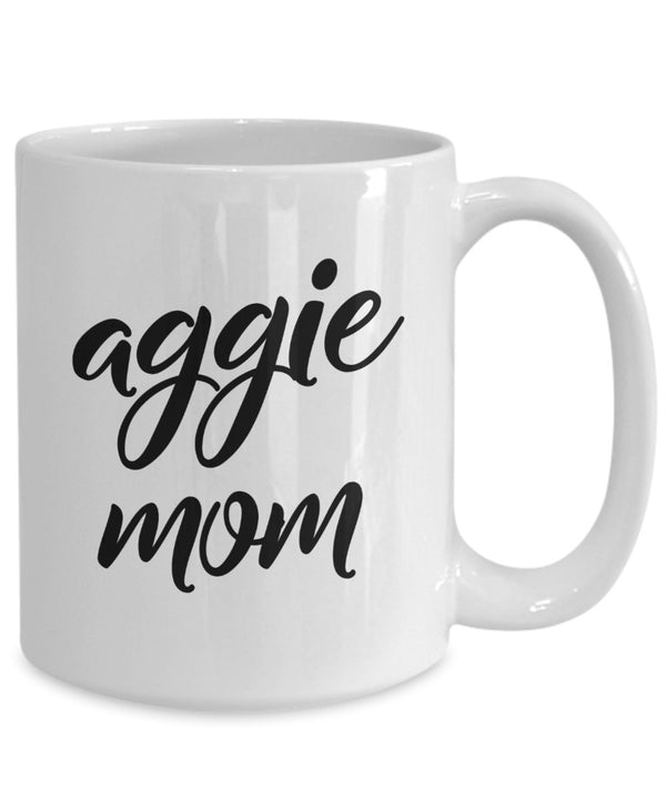 Spreadpassion Aggie Mom Mug - Funny Tea Hot Cocoa Coffee Cup - Novelty Birthday Gift Idea White Variant Sold Out Or Unavailable
