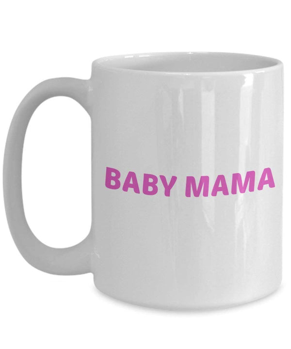 Spreadpassion Baby Momma Kaffee Tasse – Funny Tee Hot Cocoa Kaffeetasse – Neuheit Geburtstag Weihnachten Jahrestag Gag Geschenke Idee Weiß Variant Sold Out Or Unavailable