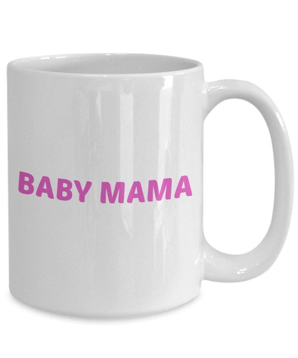 Spreadpassion Baby Momma Kaffee Tasse – Funny Tee Hot Cocoa Kaffeetasse – Neuheit Geburtstag Weihnachten Jahrestag Gag Geschenke Idee Weiß Variant Sold Out Or Unavailable