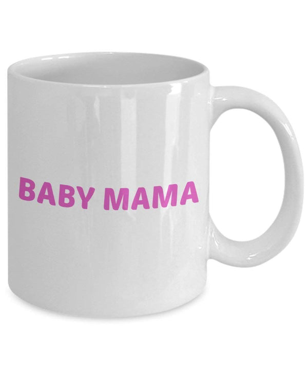 Spreadpassion Baby Momma Kaffee Tasse – Funny Tee Hot Cocoa Kaffeetasse – Neuheit Geburtstag Weihnachten Jahrestag Gag Geschenke Idee Weiß Variant Sold Out Or Unavailable