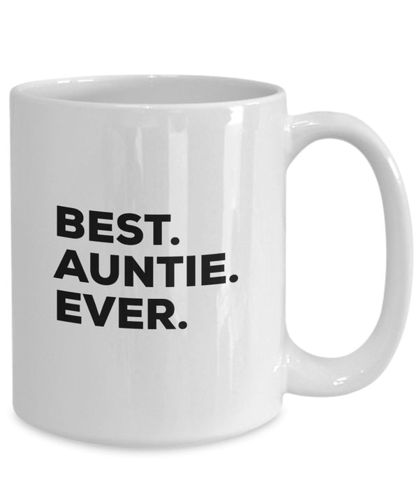 Spreadpassion Best Auntie Ever Mug Coffee Cup - 1 You're Going To Be An Auntie - Funny Gag Gift - For A Novelty Present Idea - Add To Gift Bag Basket Box Set - Bir White Variant Sold Out Or Unavailable