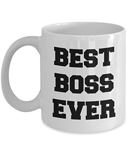 spreadpassion Best Boss Ever - Gifts For Boss - Funny Boss Coffee Mug - Unique Gifts Idea - Boss Mug