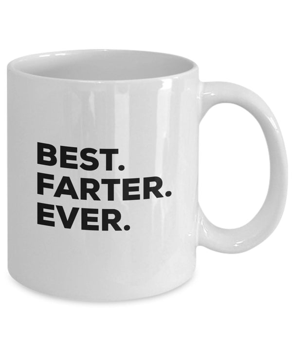 Spreadpassion Best Farter Ever Mug - Coffee Cup - Happy Grand Novelty Gift Idea - 11 Or 15 Ounce - Dad Daddy Father - Funny Gag Gift - For A Novelty Present Idea - White Variant Sold Out Or Unavailable