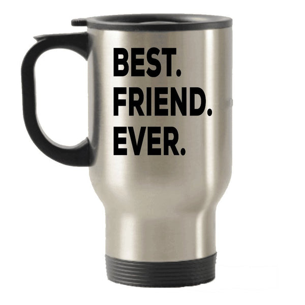 spreadpassion Best Friends Travel Mug - Best Friend Ever Travel Insulated Tumblers Mug - Best Friend Ever Gift - Put In Bag Basket Box Set - For Women Men Friends Mom Girls Cousins Godmother - Funny Cute Gifts