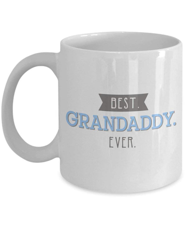 spreadpassion Best GRANDADDY Ever Tasse – Funny Tee Hot Cocoa Kaffeetasse – Neuheit Geburtstag Weihnachten Jahrestag Gag Geschenke Idee 11oz weiß Weiß Variant sold out or unavailable