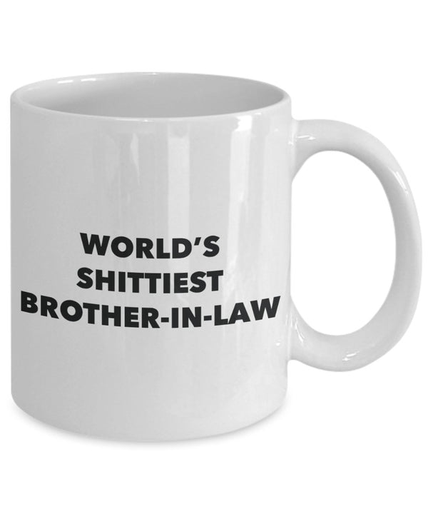 Spreadpassion Brother-in-law Mug - Coffee Cup - World's Shittiest Brother-in-law - Brother-in-law Gifts - Funny Novelty Birthday Present Idea White Variant Sold Out Or Unavailable