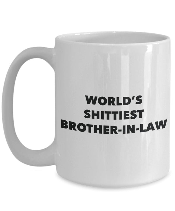 Spreadpassion Brother-in-law Mug - Coffee Cup - World's Shittiest Brother-in-law - Brother-in-law Gifts - Funny Novelty Birthday Present Idea White Variant Sold Out Or Unavailable
