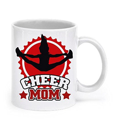 spreadpassion Cheer Mom Mug - Cheer Mom - Cheer Mom Gifts - Cheer Mug