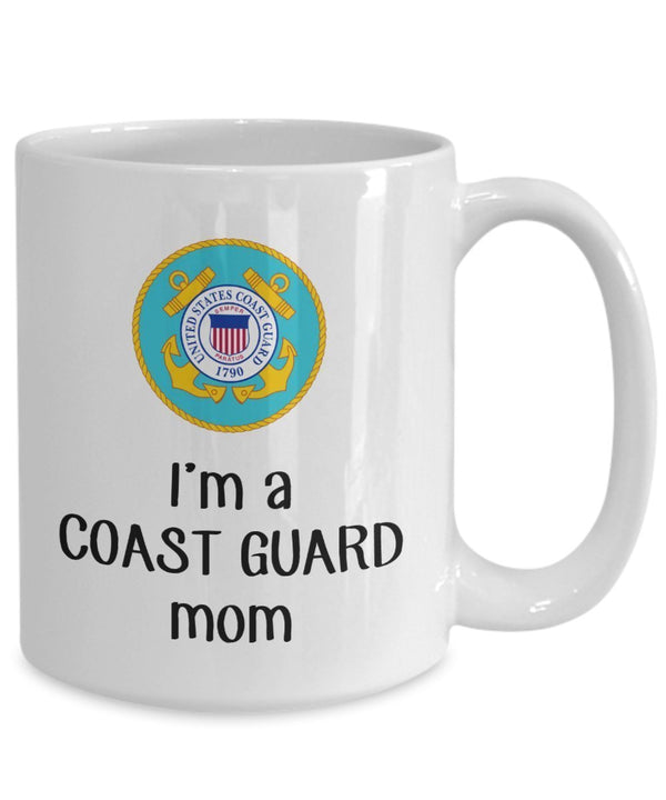 Spreadpassion Coast Guard Mom Mug - Funny Tea Hot Cocoa Coffee Cup - Novelty Birthday Christmas Anniversary Gag Gifts Idea White Variant Sold Out Or Unavailable