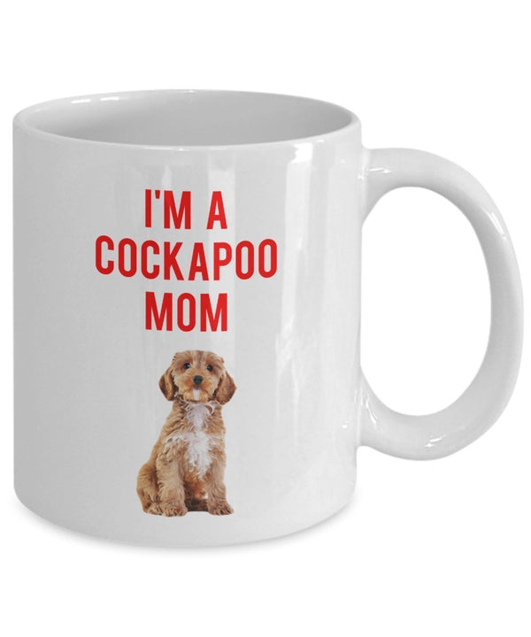 Spreadpassion Cockapoo Mom Mug - Funny Tea Hot Cocoa Coffee Cup - Novelty Birthday Christmas Anniversary Gag Gifts Idea White Variant Sold Out Or Unavailable