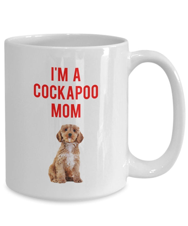 Spreadpassion Cockapoo Mom Mug - Funny Tea Hot Cocoa Coffee Cup - Novelty Birthday Christmas Anniversary Gag Gifts Idea White Variant Sold Out Or Unavailable