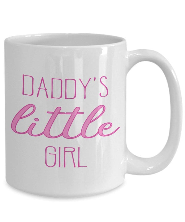 Spreadpassion Daddy's Little Girl Coffee Mug - Funny Tea Hot Cocoa Coffee Cup - Novelty Birthday Christmas Anniversary Gag Gifts Idea White Variant Sold Out Or Unavailable
