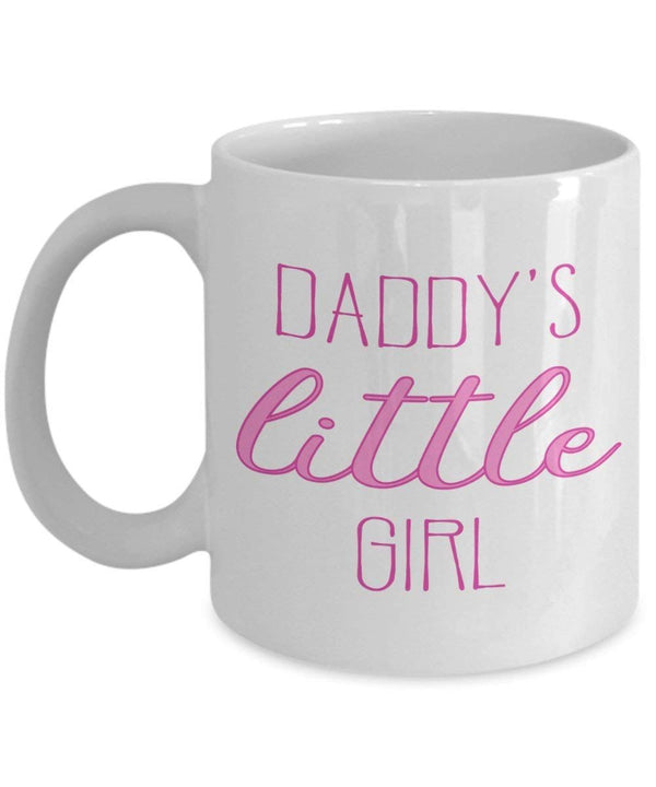 spreadpassion Daddy's Little Girl Coffee Mug - Funny Tea Hot Cocoa Coffee Cup - Novelty Birthday Christmas Anniversary Gag Gifts Idea White Variant sold out or unavailable
