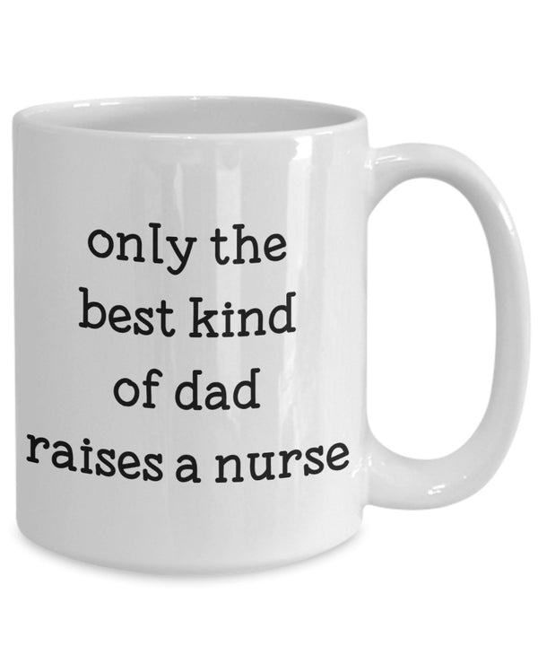 Spreadpassion Die Beste Art Der Dad A Nurse Tasse – Funny Tee Hot Cocoa Kaffeetasse – Neuheit Geburtstag Weihnachten Jahrestag Gag Geschenke Idee Weiß Variant Sold Out Or Unavailable