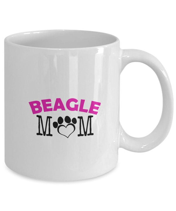 Spreadpassion Funny Beagle Couple Mug - Beagle Dad - Beagle Mom - Beagle Lover Gifts - Unique Ceramic Gifts Idea (Mom) Dad Variant Sold Out Or Unavailable