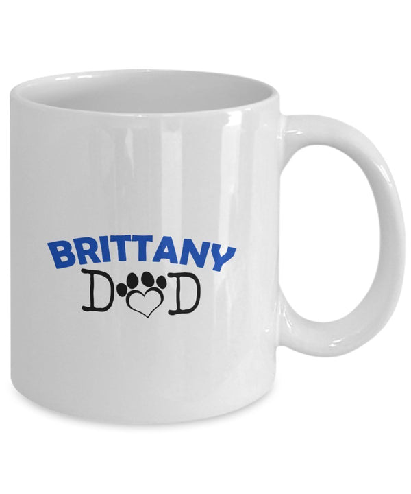 Spreadpassion Funny Brittany Couple Mug – Brittany Dad – Brittany Mom – Brittany Lover Gifts - Unique Ceramic Gifts Idea (Dad) Dad Variant Sold Out Or Unavailable