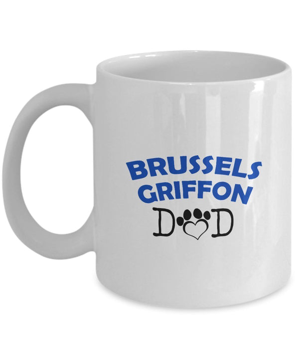 spreadpassion Funny Brussels Griffon Couple Mug – Brussels Griffon Dad – Brussels Griffon Mom – Brussels Griffon Lover Gifts - Unique Ceramic Gifts Idea (Dad & Mom) Dad Variant sold out or unavailable