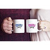 spreadpassion Funny Brussels Griffon Couple Mug – Brussels Griffon Dad – Brussels Griffon Mom – Brussels Griffon Lover Gifts - Unique Ceramic Gifts Idea (Dad & Mom)